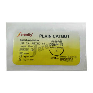 Plain Catgut Surgical Sutures With Needle