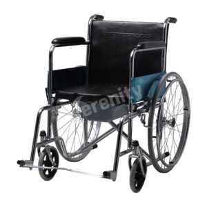 Serenity Commode Wheelchair SR 609 2in1