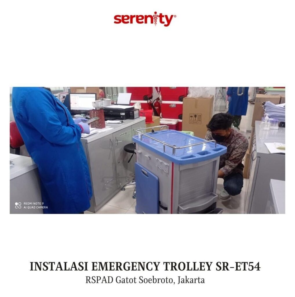 uji Klinis emergency Trolley