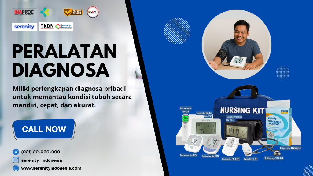 Peralatan untuk diagnosa kesehatan pasien