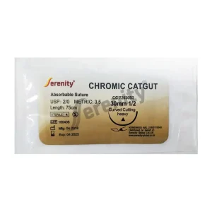 Chromic Catgut Surgical Sutures With Needle