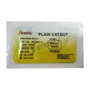 Plain Catgut Surgical Sutures Without Needle
