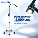 Intensitas hingga 12.000 Lux Mampu menghasilkan pencahayaan hingga 12.000 lux pada jarak pengukuran 30 cm.