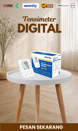 Alat kesehatan home care tensimeter digital