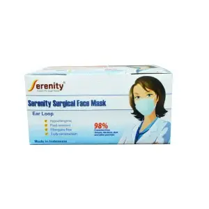 Disposable Surgical 3 ply Face Mask (Ear Loop)