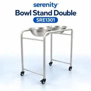 Bowl Stand Double Rumah Sakit Serenity SRE1301