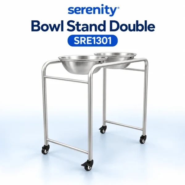 Bowl Stand Double Rumah Sakit Serenity SRE1301
