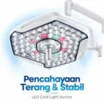 Serenity MAC-700D dual head LED surgical light