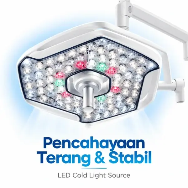Serenity MAC-700D dual head LED surgical light
