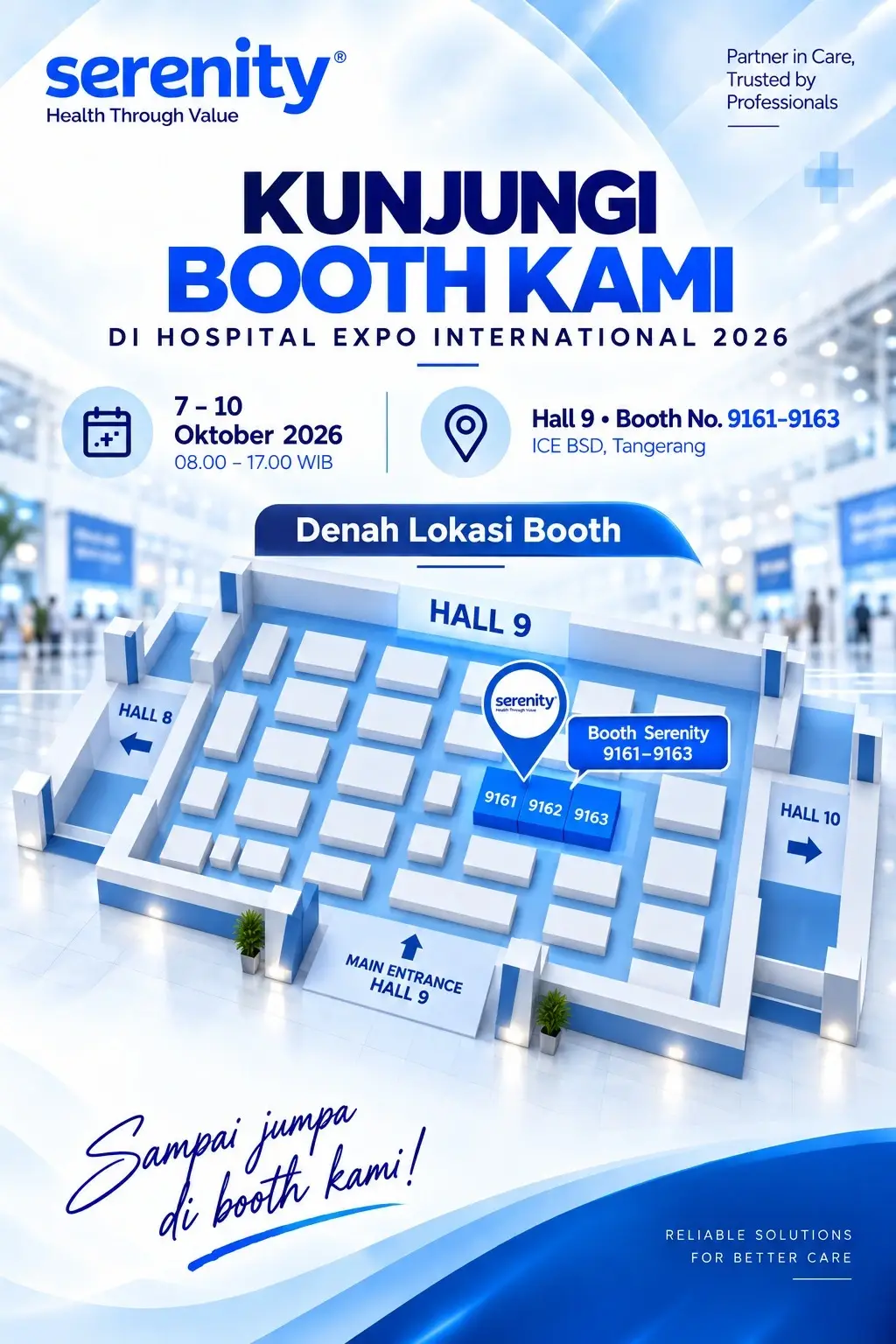 Jakarta hospex invitation