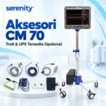 Patient Monitor Serenity CM70 dengan trolley opsional