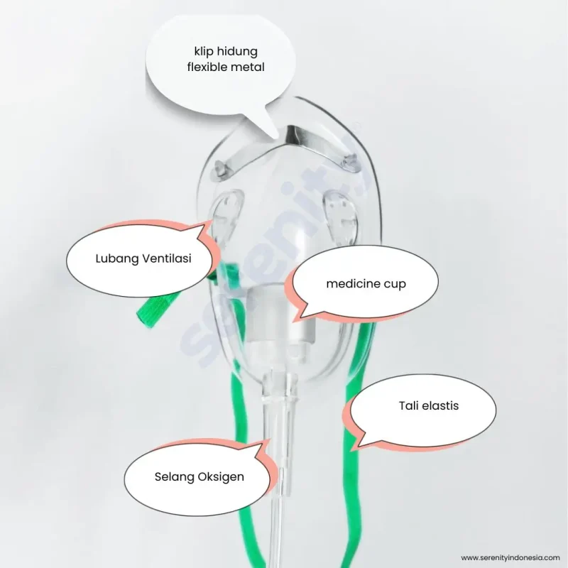 masker oksigen non-rebreathing